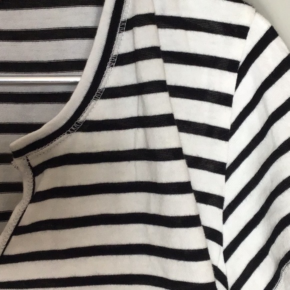 Sanctuary > Striped V Neck Top Small - Picture 6 of 8